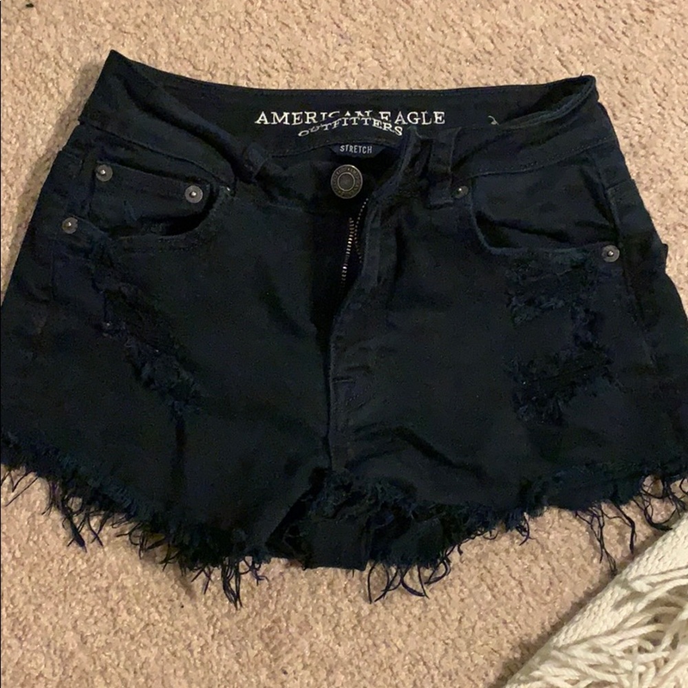 American Eagle High Rise festival shorts, size 0
